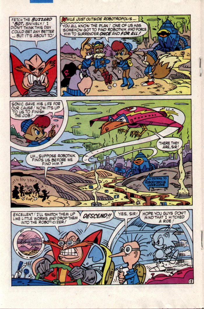Sonic - Archie Adventure Series March 1995 Page 13
